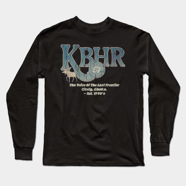Vintage 90's KBHR Am Northern Exposure Long Sleeve T-Shirt by provokta art.directory